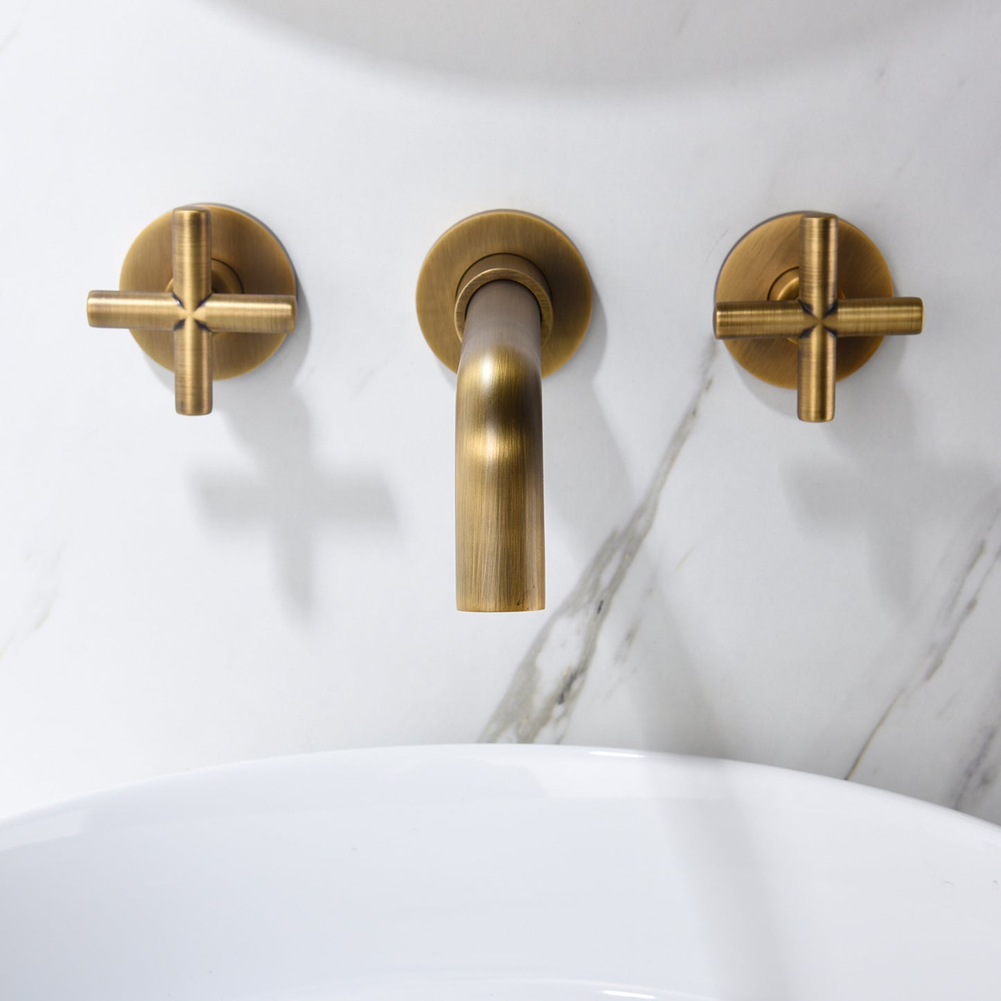 Bathroom Faucet Wall Mounted Bathroom Sink Faucet-Archaize