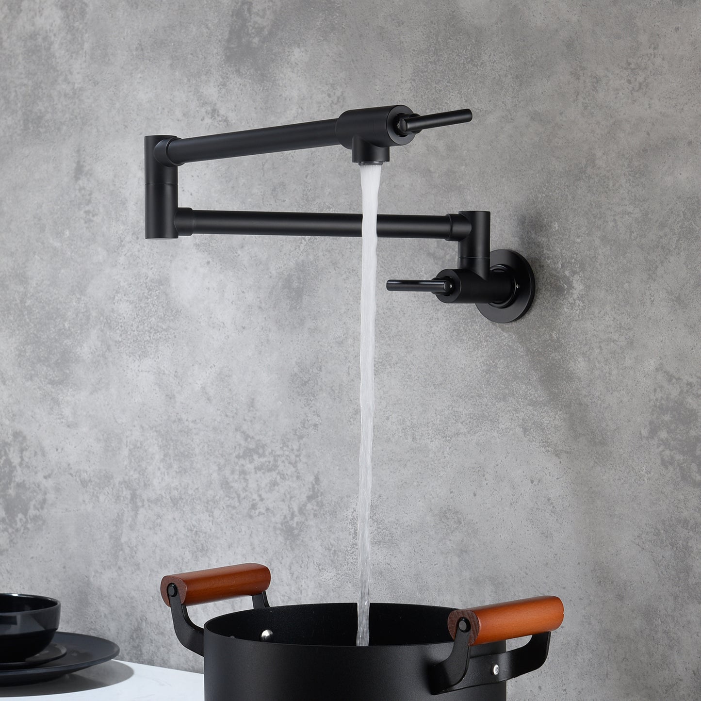 Folding faucet，Pot Filler Faucet Wall Mount