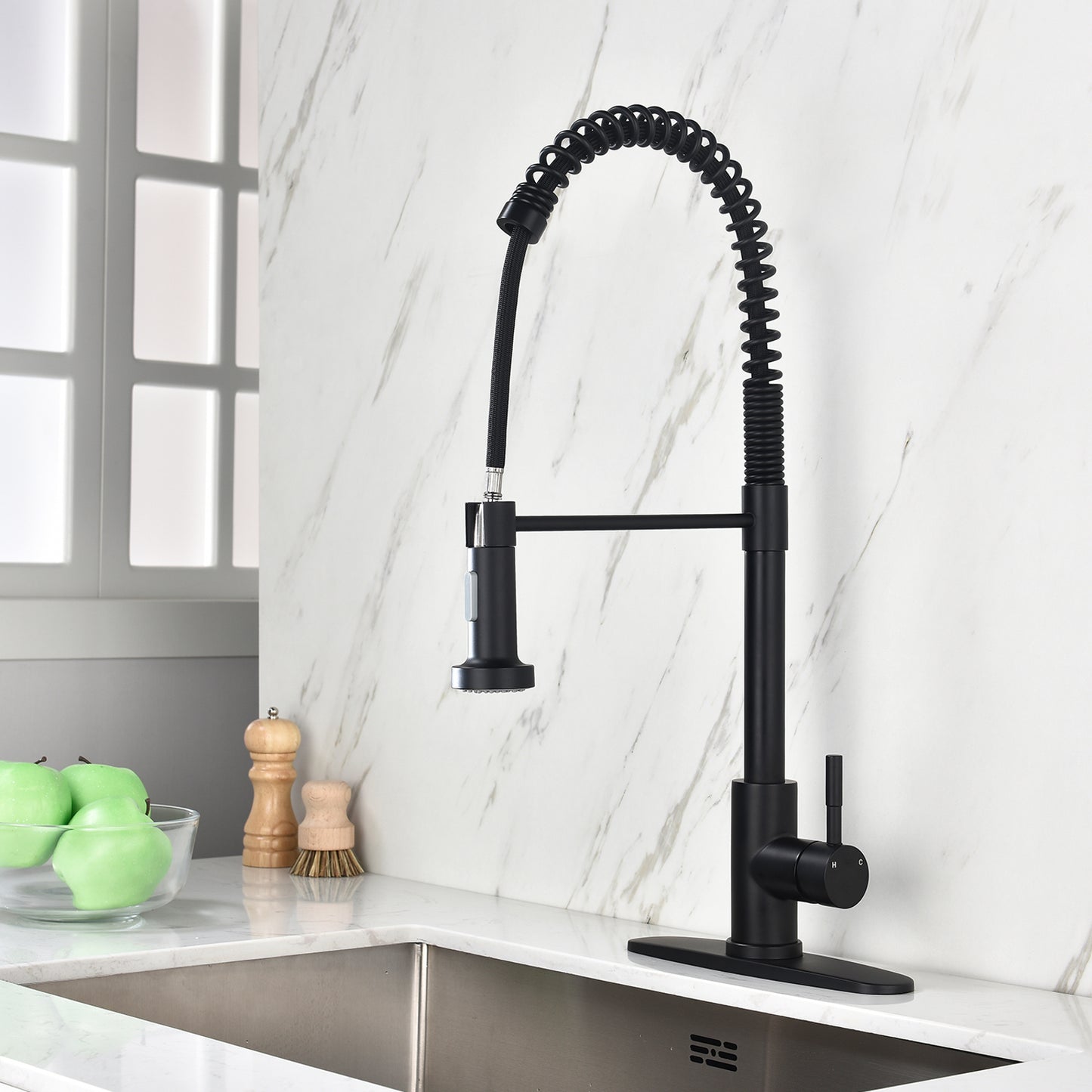 Kitchen Faucet with Pull Out Spraye