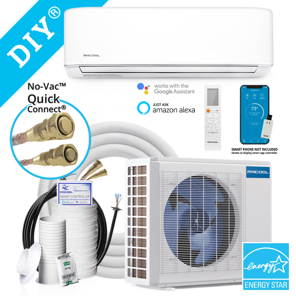 MRCOOL E Star DIY 4th Gen 24k BTU Ductless Mini-Split Air Handler 208-230V/60Hz